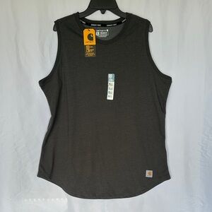 Carhartt Women's Force Relaxed Fit Mid-weight Sleeveless Tank